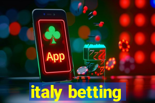 italy betting