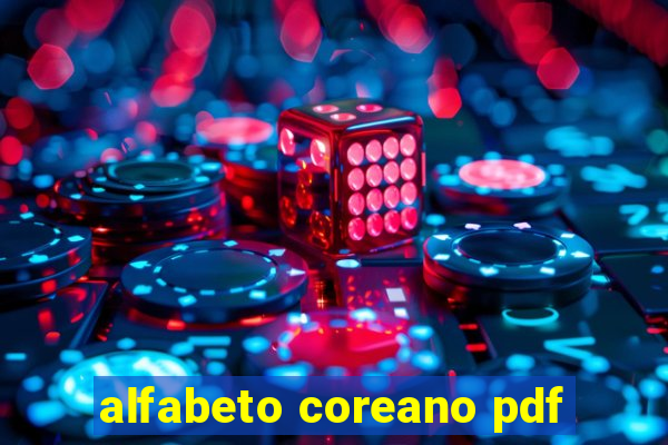 alfabeto coreano pdf