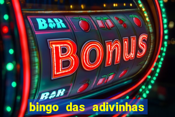 bingo das adivinhas para imprimir