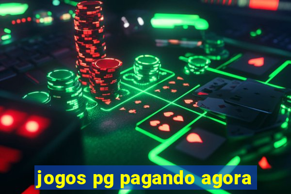 jogos pg pagando agora