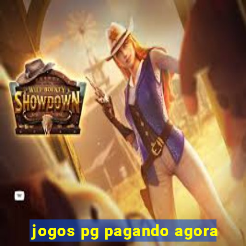 jogos pg pagando agora