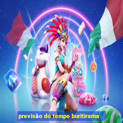 previsão do tempo buritirama