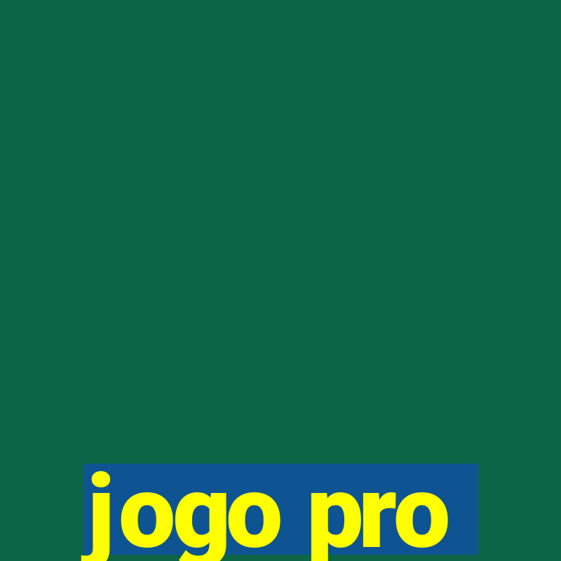 jogo pro