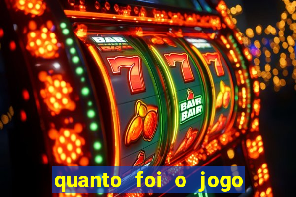 quanto foi o jogo do fluminense