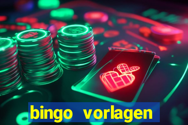 bingo vorlagen kostenlos erstellen