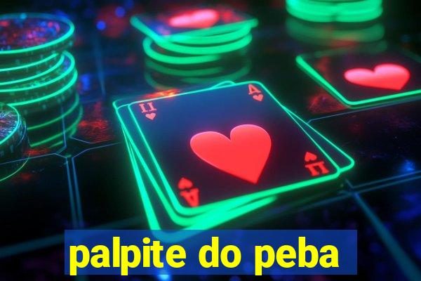 palpite do peba