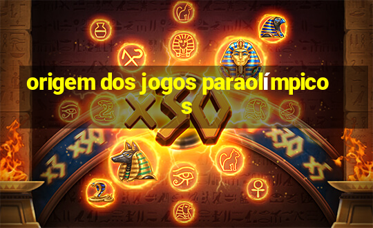 origem dos jogos paraolímpicos