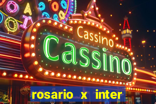 rosario x inter onde assistir