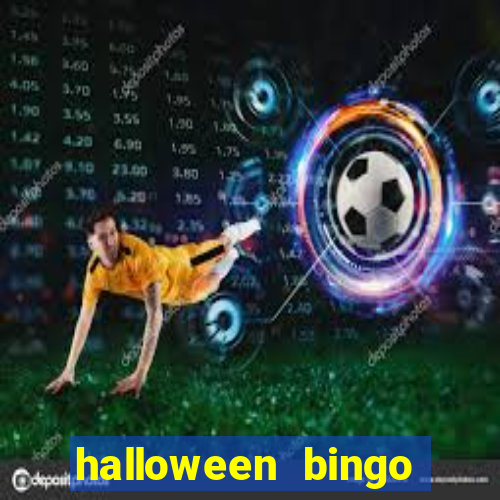 halloween bingo games for kids