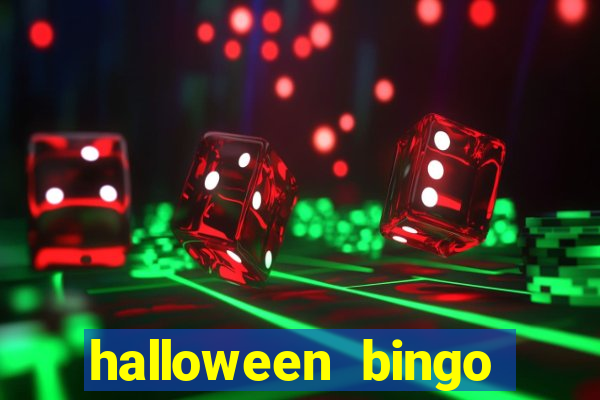 halloween bingo games for kids