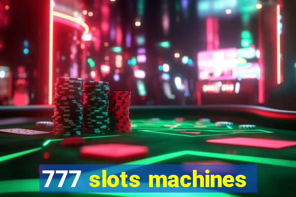 777 slots machines