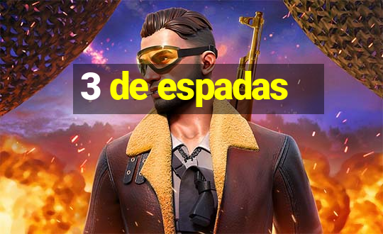 3 de espadas