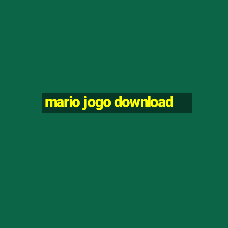 mario jogo download