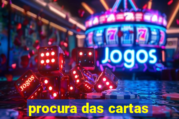 procura das cartas