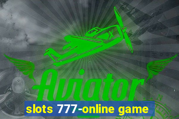 slots 777-online game