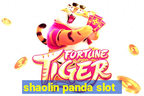 shaolin panda slot