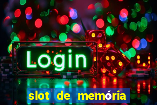 slot de memória ram queimado tem conserto