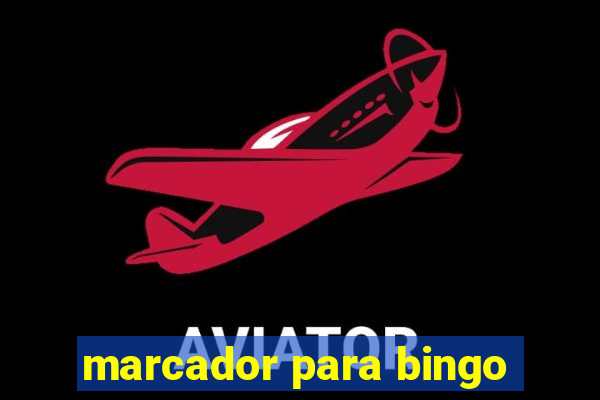 marcador para bingo