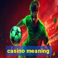 casino meaning