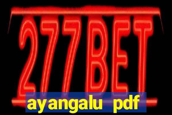 ayangalu pdf ayangalu orisha