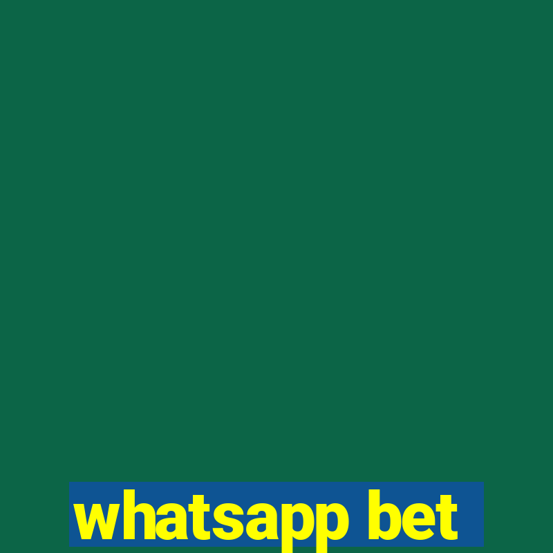 whatsapp bet