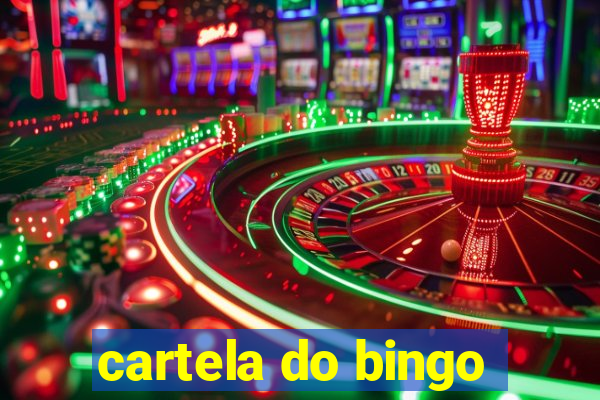 cartela do bingo