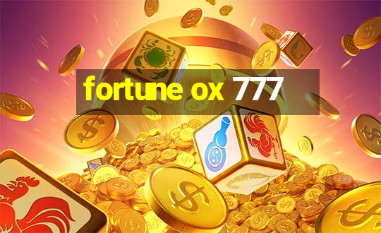 fortune ox 777