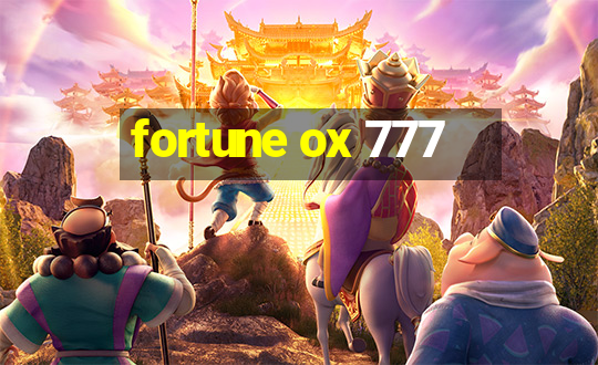 fortune ox 777