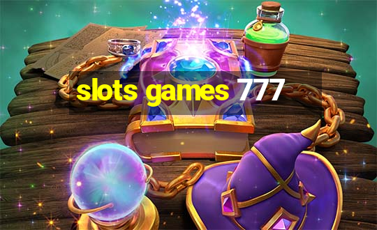 slots games 777