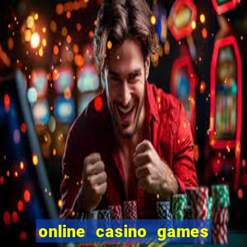 online casino games real money