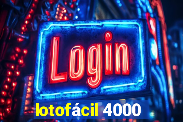 lotofácil 4000