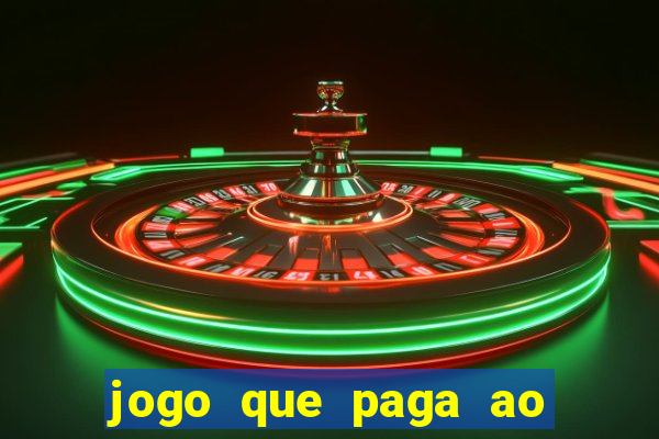 jogo que paga ao se cadastrar