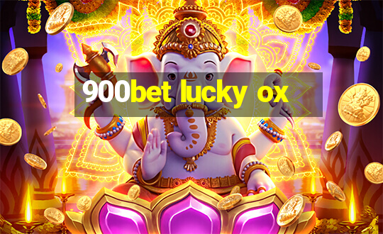 900bet lucky ox