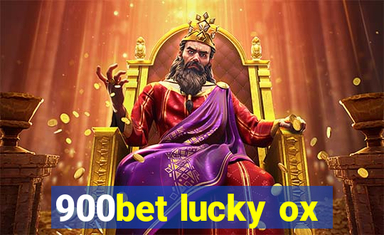 900bet lucky ox