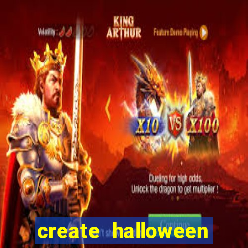 create halloween bingo card