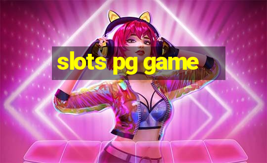 slots pg game