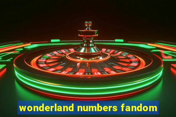 wonderland numbers fandom