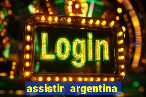 assistir argentina x canada ao vivo