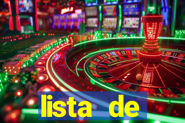 lista de plataformas de slots