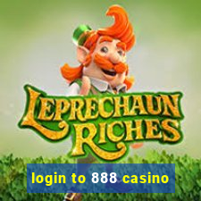 login to 888 casino