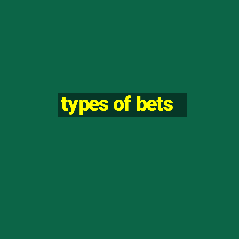 types of bets