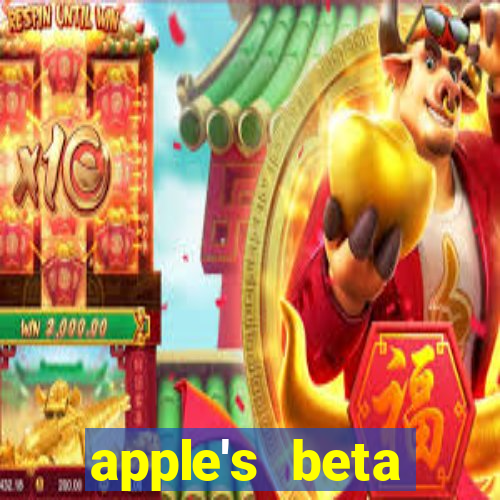 apple's beta software program