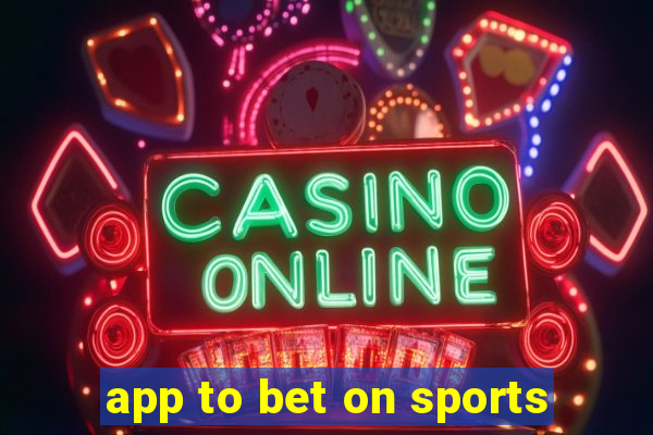 app to bet on sports