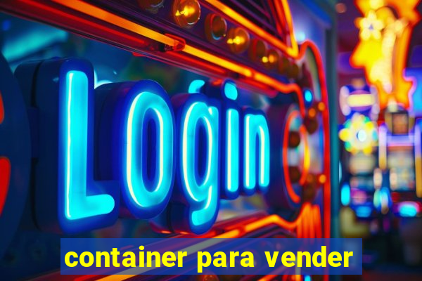 container para vender