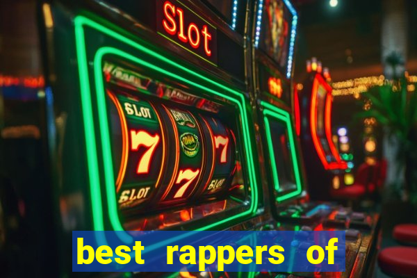 best rappers of all time