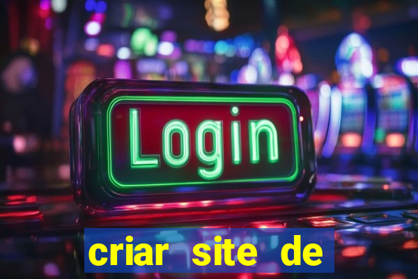 criar site de apostas gratis