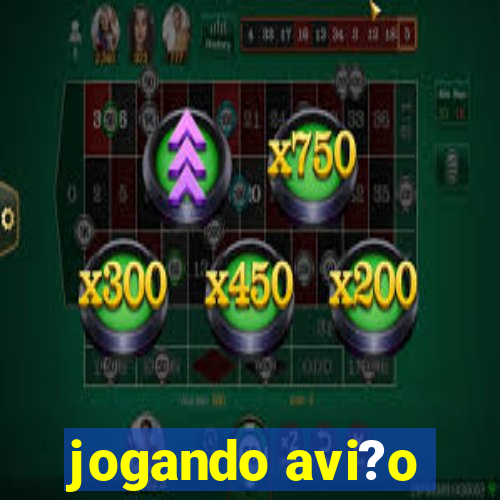 jogando avi?o