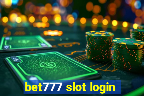 bet777 slot login