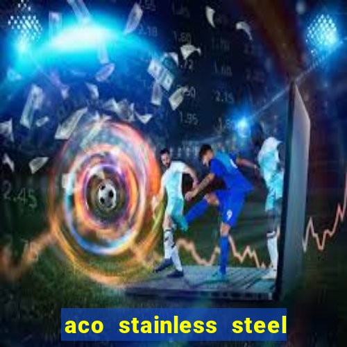 aco stainless steel slot drain