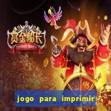 jogo para imprimir e montar